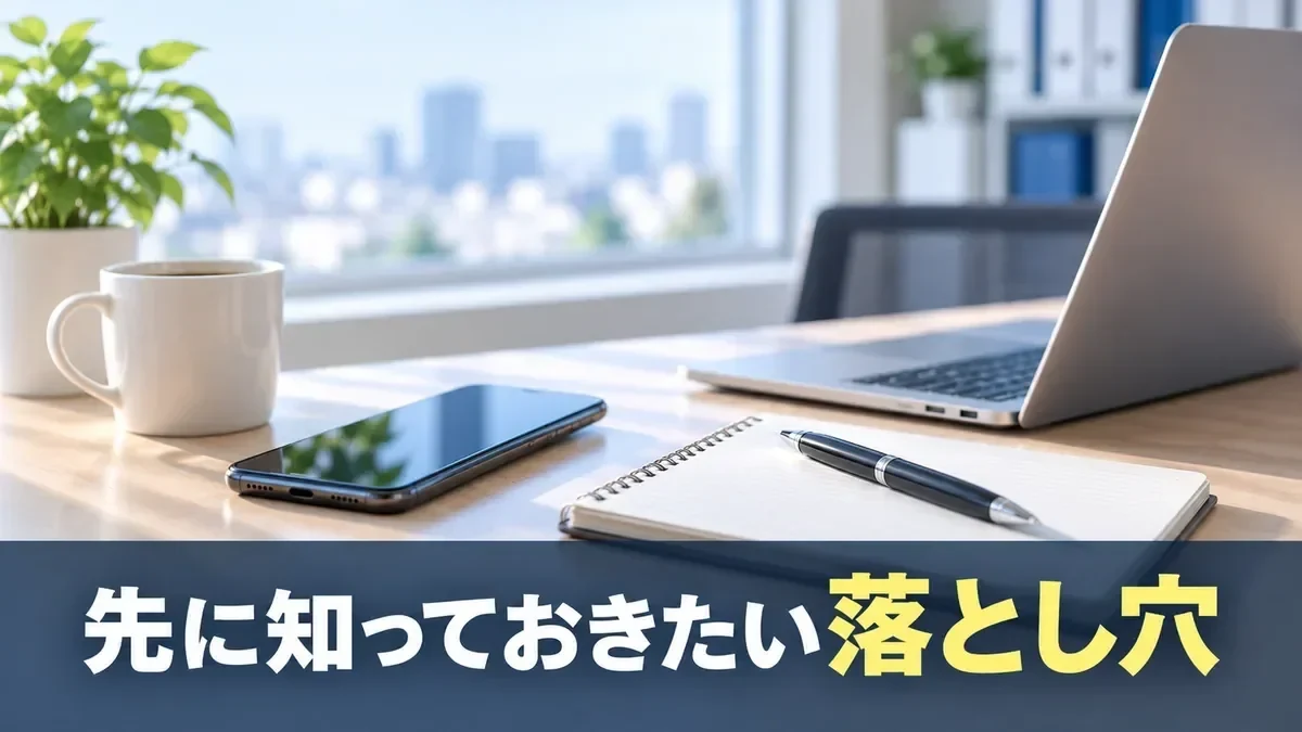 ChatGPT議事録で先に知っておきたい落とし穴を示すバナー